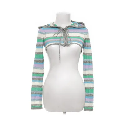 Crop top (Green, Purple, Multicolored) from Jaded London Acrylic, Polyamide
