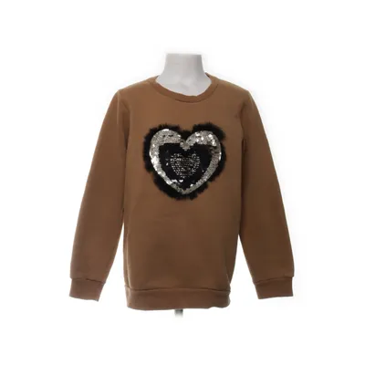 Sweatshirt (Brown, Multicolored) from Happy Star Cotton, Polyester