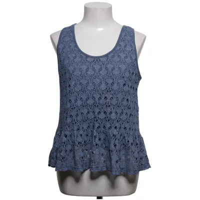 Peplumtopp (Blå) från Dotted Blue Elastan, Polyester, Viskos