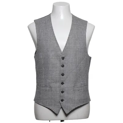 Gilet de costume (Gris, Blanc) de Suitsupply Coton, Lin, Polyester, Laine