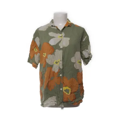 Kortærmet skjorte (Grøn, Orange, Hvid) fra Pull & Bear Viscose
