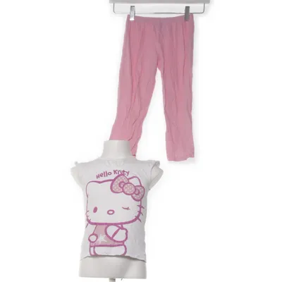 Pyjamas (Vit, Rosa) från Hello Kitty Bomull