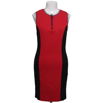 Jurk (Rood, Zwart) van FB Sister Elastaan, Polyester, Viscose
