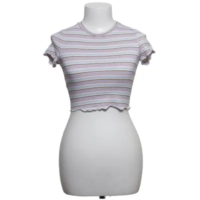 T-shirt (Vit, Flerfärgad) från Suite Benedict Metallfiber, Polyester, Viskos