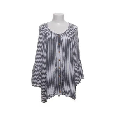 Blus (Vit, Grå) från Ulla Popken Viskos