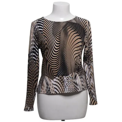 Langærmet t-shirt (Beige, Sort, Hvid) fra Maxima Elastan, Polyester