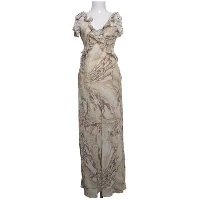 Maxi jurk (Beige, Bruin) van Boohoo Polyester