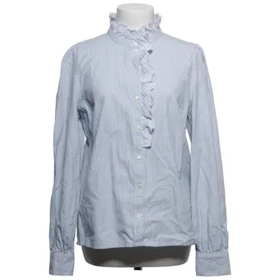 Blouse (Blauw, Wit) van Sézane Organisch katoen, Polyester