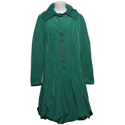 Coat (Green) from Creenstone Cotton, Polyester
