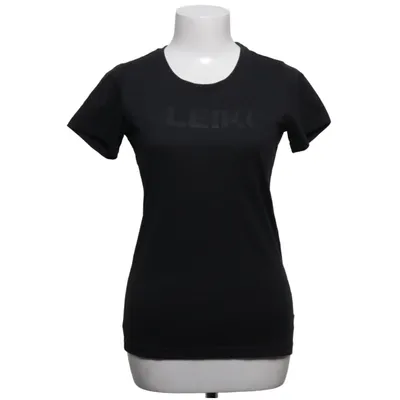T-shirt (Zwart) van Eleiko Organisch katoen, Gerecycled polyester