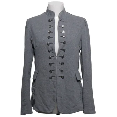 Blazer (Grå) fra Chica London Bomuld, Elastan