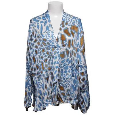 Blouse (Blue, Brown, White) from Stank Stockholm Viscose
