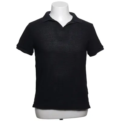 Polo shirt (Black) from Resteröds Cotton, Polyester