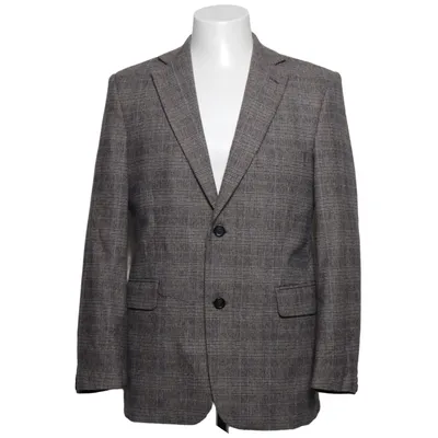 Kavaj (Grå, Flerfärgad) från Lund Polyester, Ull