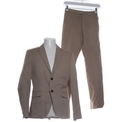 Kostym (Beige) från H&M Bomull, Linne, Polyester, Viskos