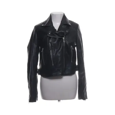 Bikerjacka (Svart) från Stradivarius Bomull, Polyester, Viskos