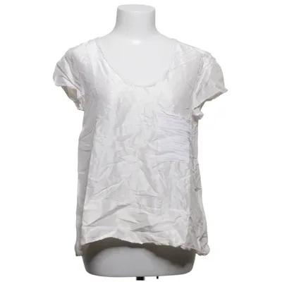 Top (White) from Zara Woman Studio Silk