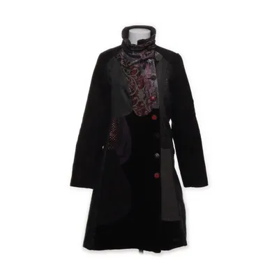 Frakke (Brun, Flerfarvet) fra Desigual Akryl, Polyester
