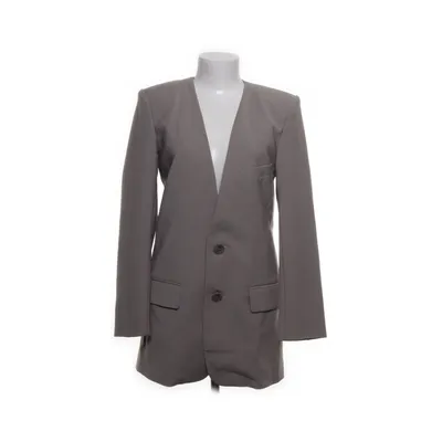 Blazer (Beige) from Tibi Cotton, Cupro, Elastane, Polyester, Viscose, Wool