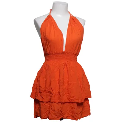 Halterneckklänning (Orange) från Samoa Viskos