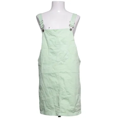 Dungaree dress (Green) from Valentina Cotton, Elastane