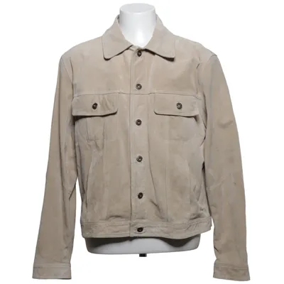 Veste en cuir (Beige) de Livelo Attitude Cuir, Polyester