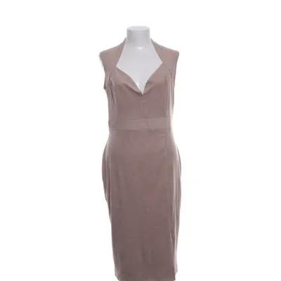 Klänning (Beige) från NLY One Elastan, Mockaimitation, Polyester