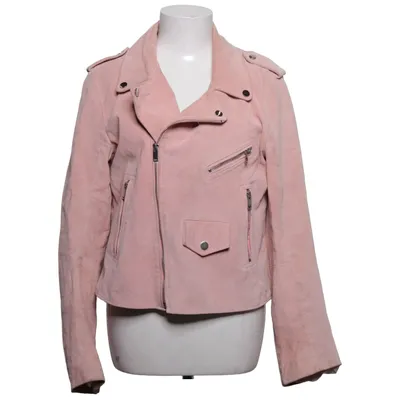 Bikerjacka (Rosa) från Zara Woman Polyester, Viskos