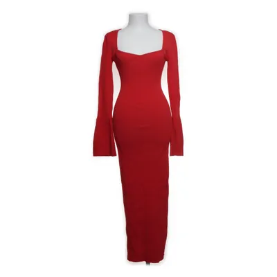 Maxikjole (Rød) fra Adoore Elastan, Nylon, Viscose