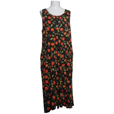 Dress (Black, Red, Green) from Gudrun Sjödén Cotton, Modal