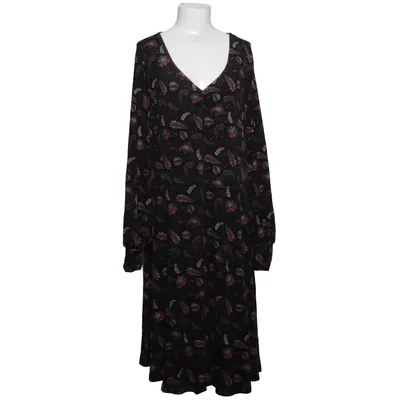Kjole (Sort, Flerfarvet) fra Fransa Elastan, Viscose