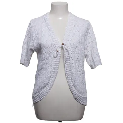 Cardigan (Blanc) de Remel London Acrylique, Coton