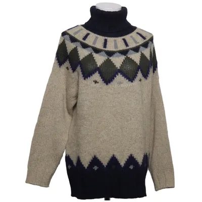 Turtleneck (Beige, Blå, Grøn) fra Sportalm Akryl, Merinould, Mohair, Polyamid, Polyester
