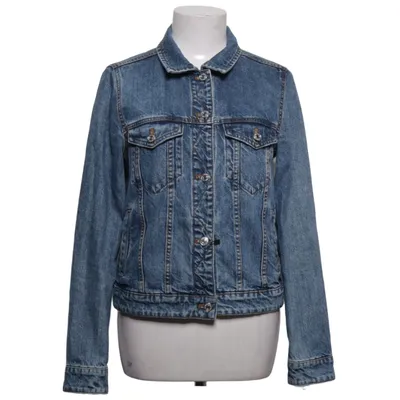 Spijkerjas (Blauw) van Mango Denim Katoen
