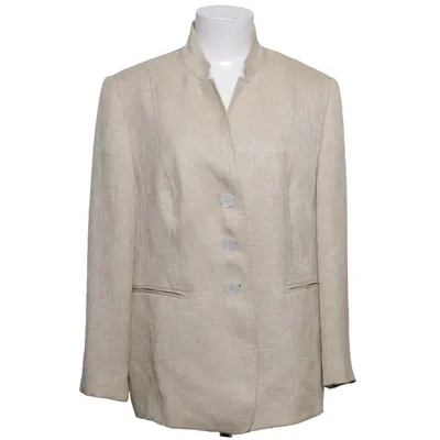Blazer (Beige) from Marcona Polyester, Viscose