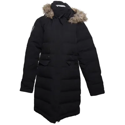 Down coat (Black) from D. Brand Down, Feather, Polyamide, Polyester