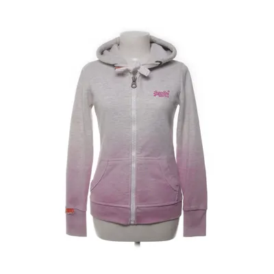 Hoodie (Gray, Pink) from The Superdry Orange Label Cotton, Polyester