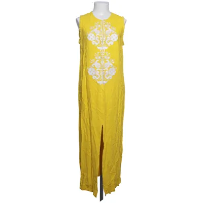 Robe longue (Jaune, Blanc) de Floryday