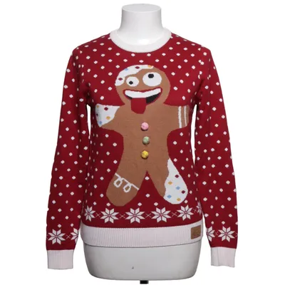 Julesweater (Rød, Hvid, Brun, Flerfarvet) fra Silly Santa Akryl