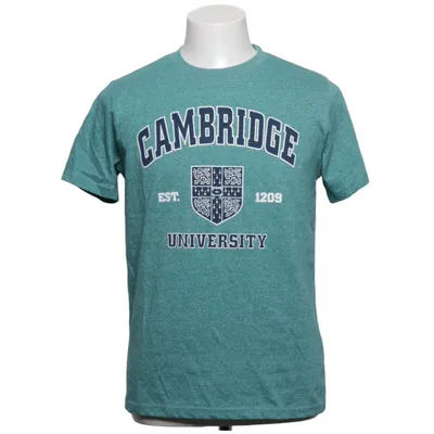 T-shirt (Groen) van University of Cambridge Katoen, Polyester