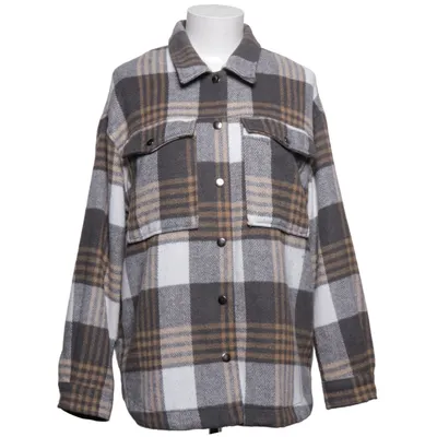 Överskjorta (Grå, Vit, Brun) från Vero Moda Polyester, Ull