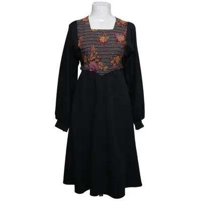 Maxi dress (Black, Multicolored) from Petri of Sweden Cotton, Polyester