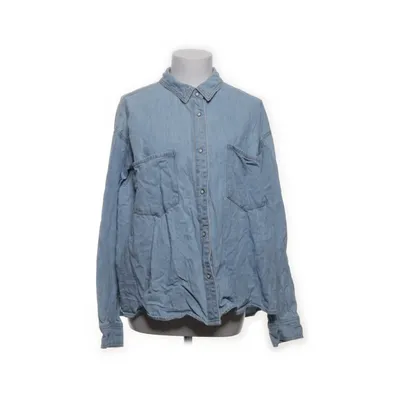 Chemise en jean (Bleu) de ONLY Blue Denim Coton