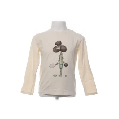 Langærmet t-shirt (Beige, Flerfarvet) fra Name It Bomuld, Elastan