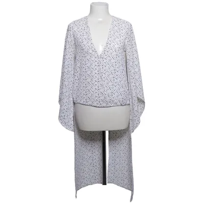 Wikkelblouse (Wit, Zwart) van Parallel Lines
