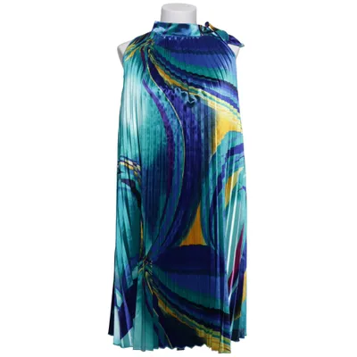 Halterneckklänning (Blå, Gul, Grön, Flerfärgad) från Charmant Polyester