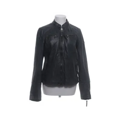 Läderjacka (Grå) från Gipsy Bomull, Polyester
