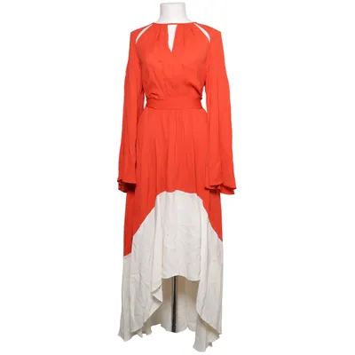 Långklänning (Röd, Vit) från Reiss Viskos