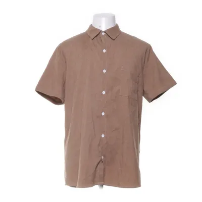 Korte mouwen shirt (Bruin) van Romwe Polyester