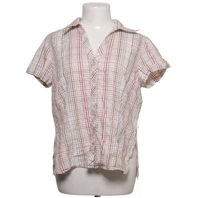 Short sleeve shirt (White, Red, Brown) from Birgitta